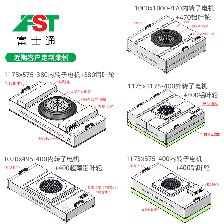 FFU風(fēng)機過(guò)濾單元 鋁葉輪